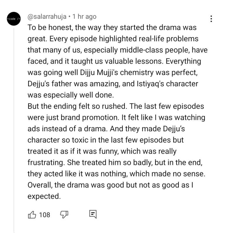 Dil Wali Gali Mein Last Episode Public Reaction Reviewit.pk