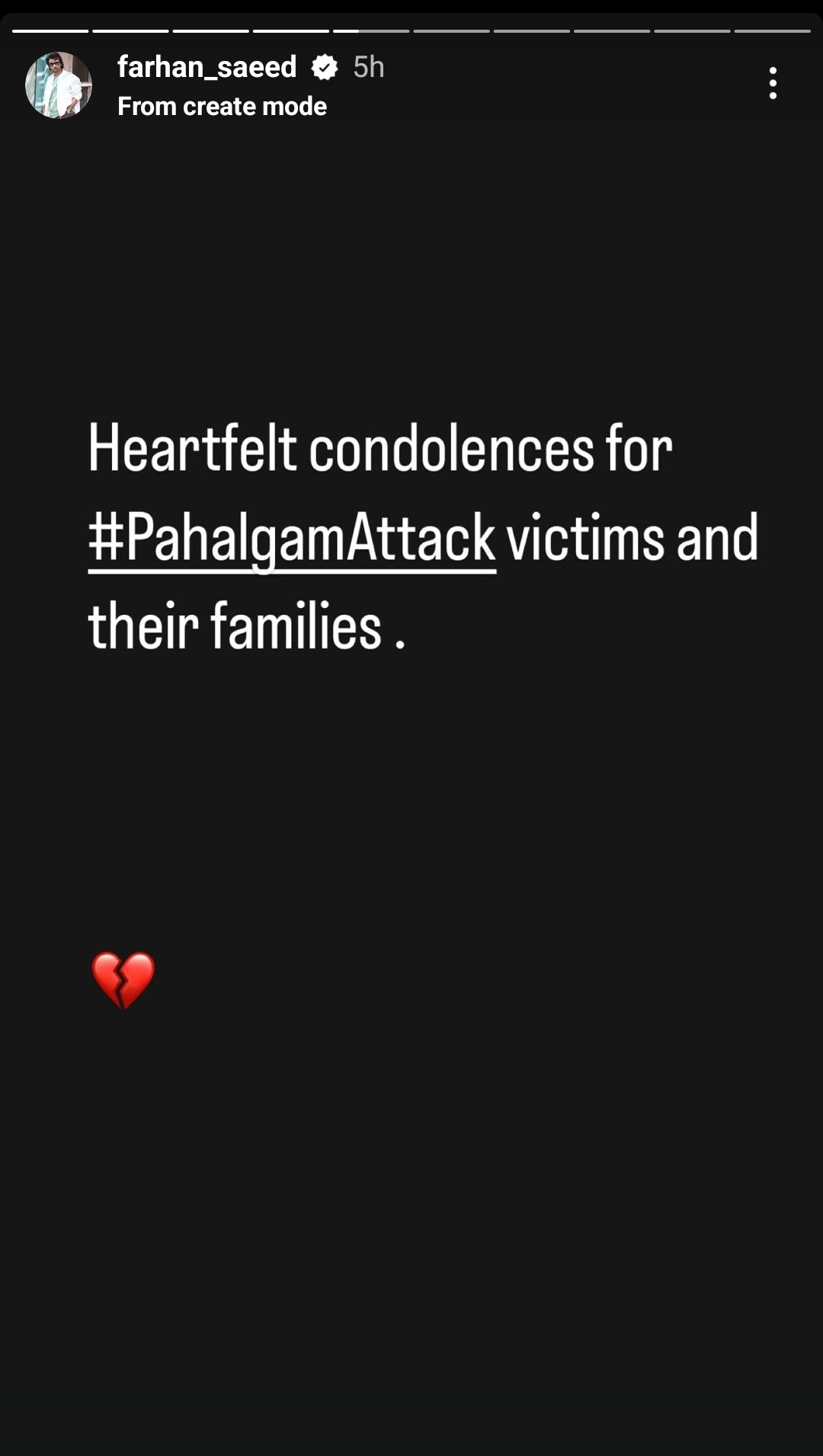 Hania Aamir & Farhan Saeed Face Backlash for Speaking Up on Pahalgam Incident