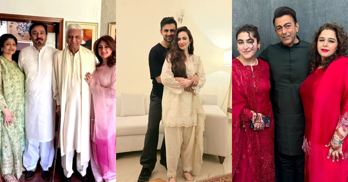 Pakistani Celebrities On Eid Ul Fitr 2025 Day 3