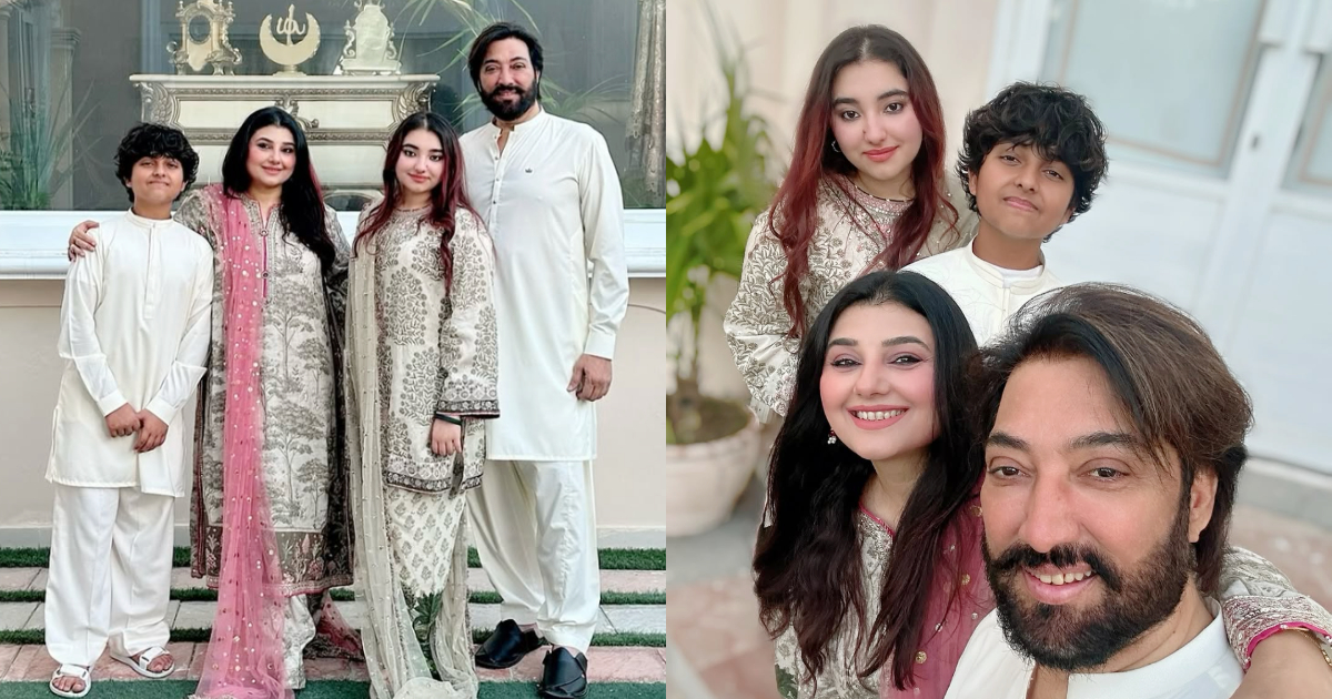 Javeria Saud & Family Beautiful Clicks From Eid Day 2