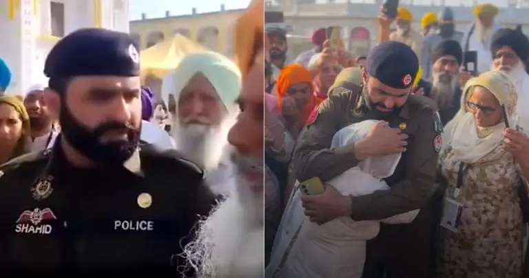 Punjab Police Officer’s Beautiful Welcome To Sikh Yatris Goes Viral