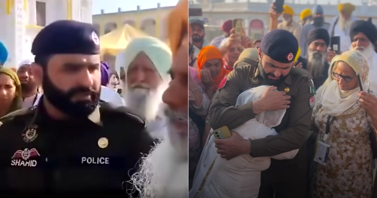 Punjab Police Officer’s Beautiful Welcome To Sikh Yatris Goes Viral