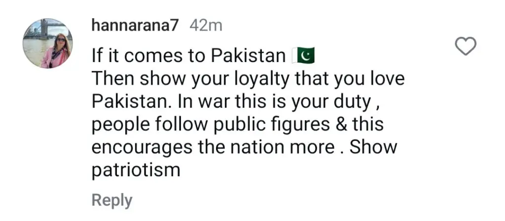 Faiza Hasan Claps Back At People Questioning Celebrities Patriotism