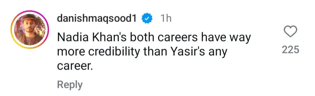 Yasir Hussain Compares Nadia Khan To Arnab Goswami