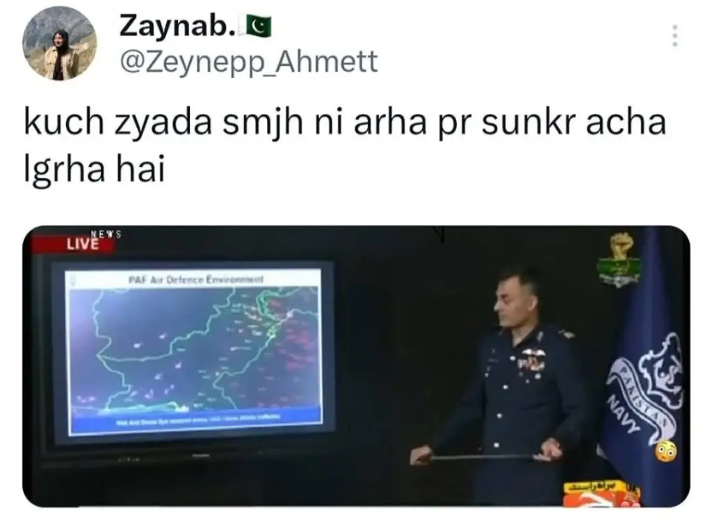 Air Marshall Aurangzaib Ahmed & Navy Vice Admiral Nawaz Meme Fixed on the Internet