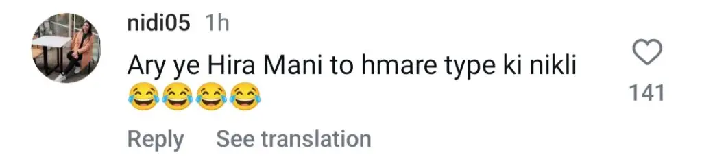Hira Mani’s Savage Response To Kangana Ranaut