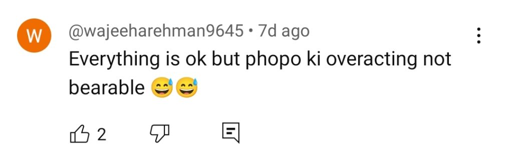 Behroopia – Zara’s Phupho’s Wig & Acting Under Scrutiny