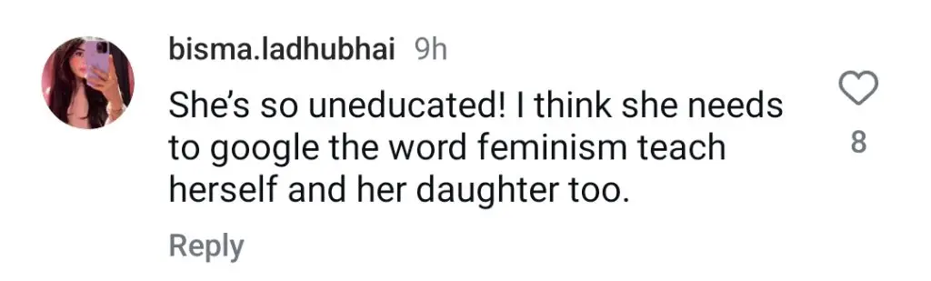 Sarah Khan’s Anti-Feminism Remarks Prompt Online Buzz