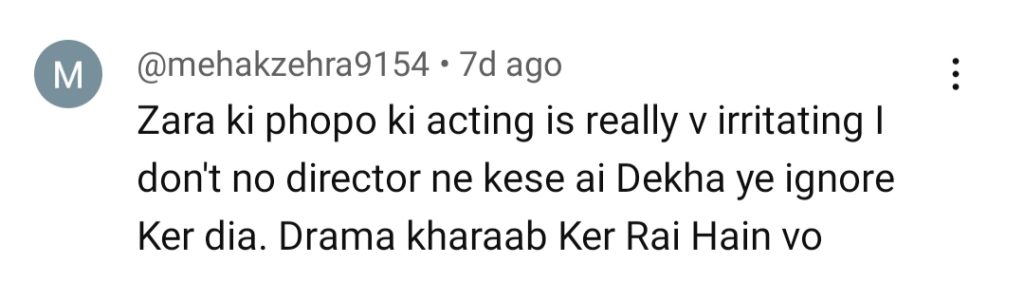 Behroopia – Zara’s Phupho’s Wig & Acting Under Scrutiny