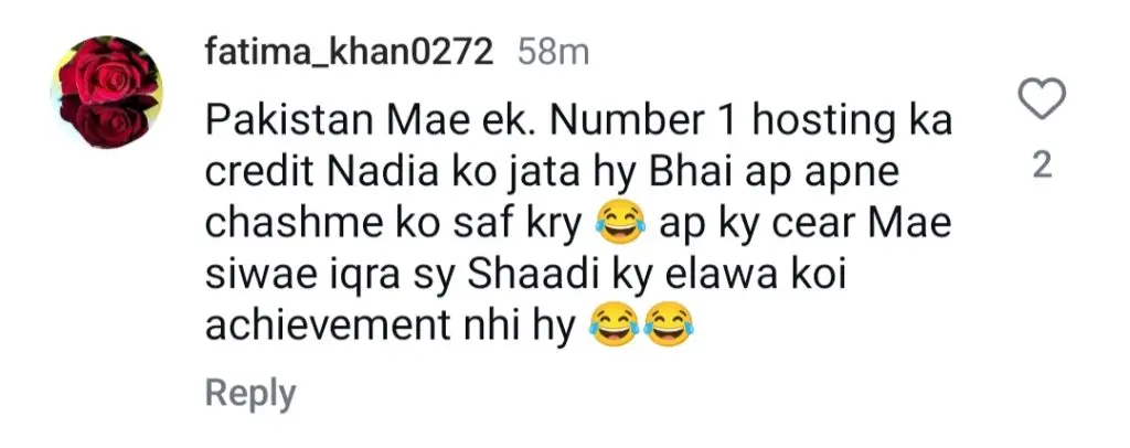 Yasir Hussain Compares Nadia Khan To Arnab Goswami
