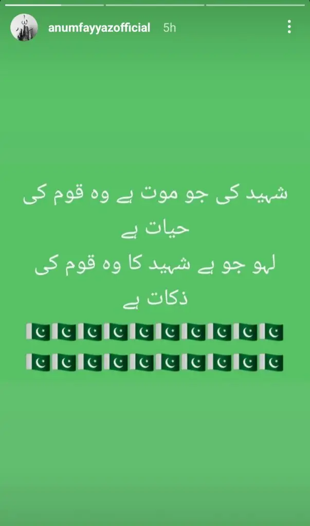 Pakistani Celebrities React To PAF’s Operation Bunyan Ul Mursoos