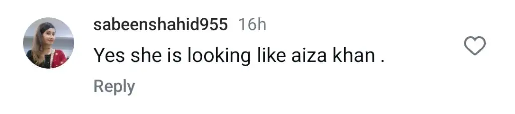Public Thinks Hina Tariq From Naqaab Resembles Ayeza Khan