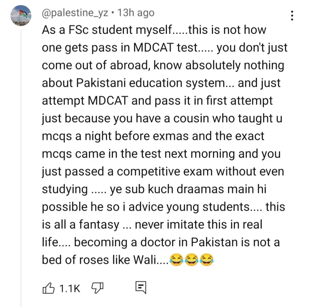 Parwarish Episode 11 – Wali’s MDCAT Result Sparks Debate