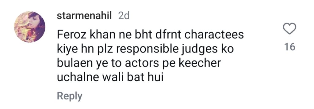 Nadia Afgan Unimpressed By Feroze Khan’s Acting & Attitude
