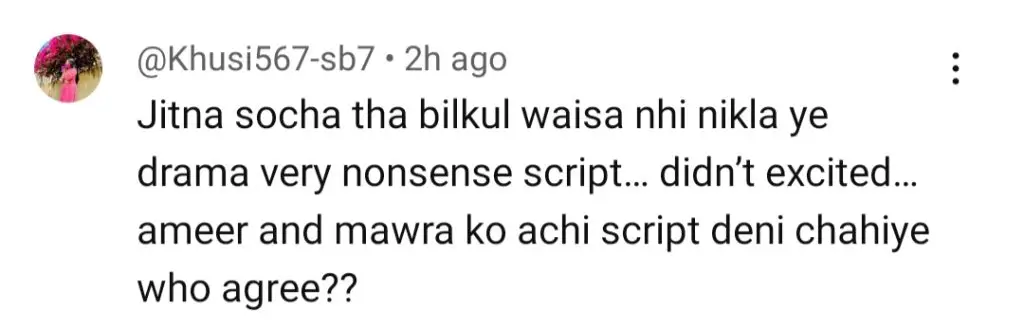 Mawra Hocane & Ameer Gilani’s Agar Tum Saath Ho – A Major Disappointment
