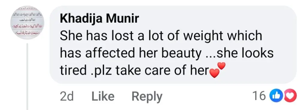 Shagufta Ejaz Flaunts Weight Loss With A Powerful Caption