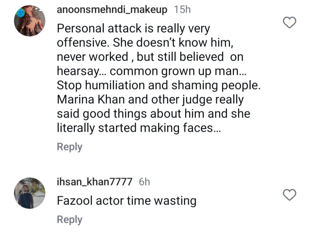 Nadia Afgan Unimpressed By Feroze Khan’s Acting & Attitude