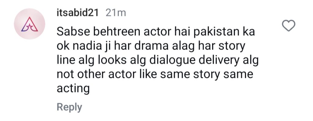 Nadia Afgan Unimpressed By Feroze Khan’s Acting & Attitude