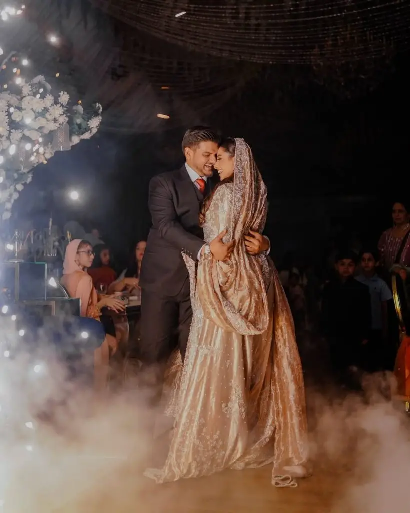 Aiman Khan and Minal Khan’s Brother Maaz Khan’s HD Reception Pictures