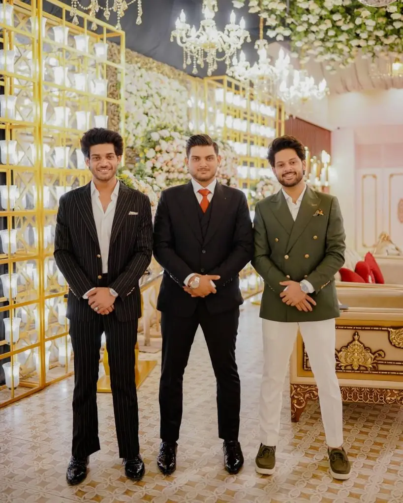 Aiman Khan and Minal Khan’s Brother Maaz Khan’s HD Reception Pictures