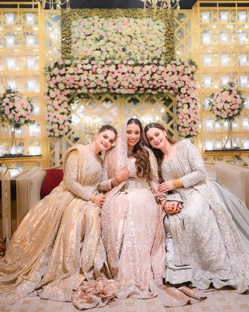 Aiman Khan and Minal Khan’s Brother Maaz Khan’s HD Reception Pictures