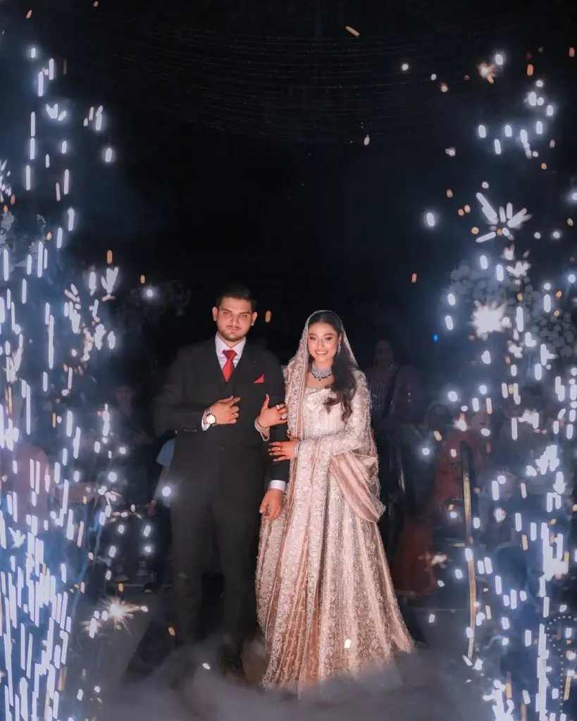 Aiman Khan and Minal Khan’s Brother Maaz Khan’s HD Reception Pictures