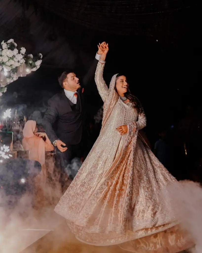 Aiman Khan and Minal Khan’s Brother Maaz Khan’s HD Reception Pictures