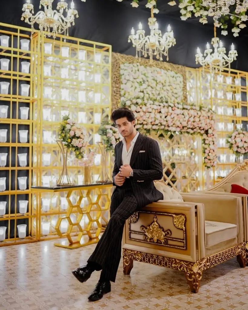 Aiman Khan and Minal Khan’s Brother Maaz Khan’s HD Reception Pictures