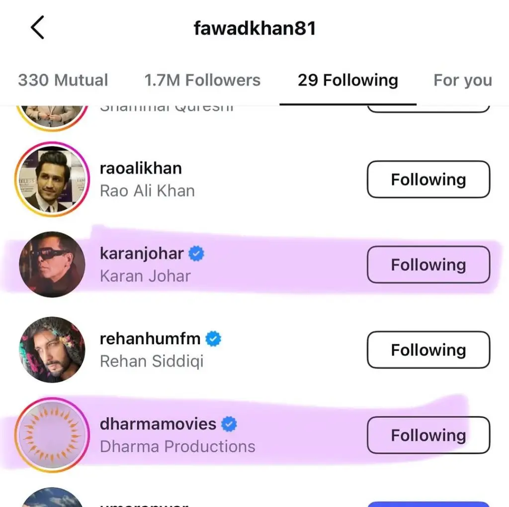 Fans Slam Fawad Khan for His Loyalty to Bollywood