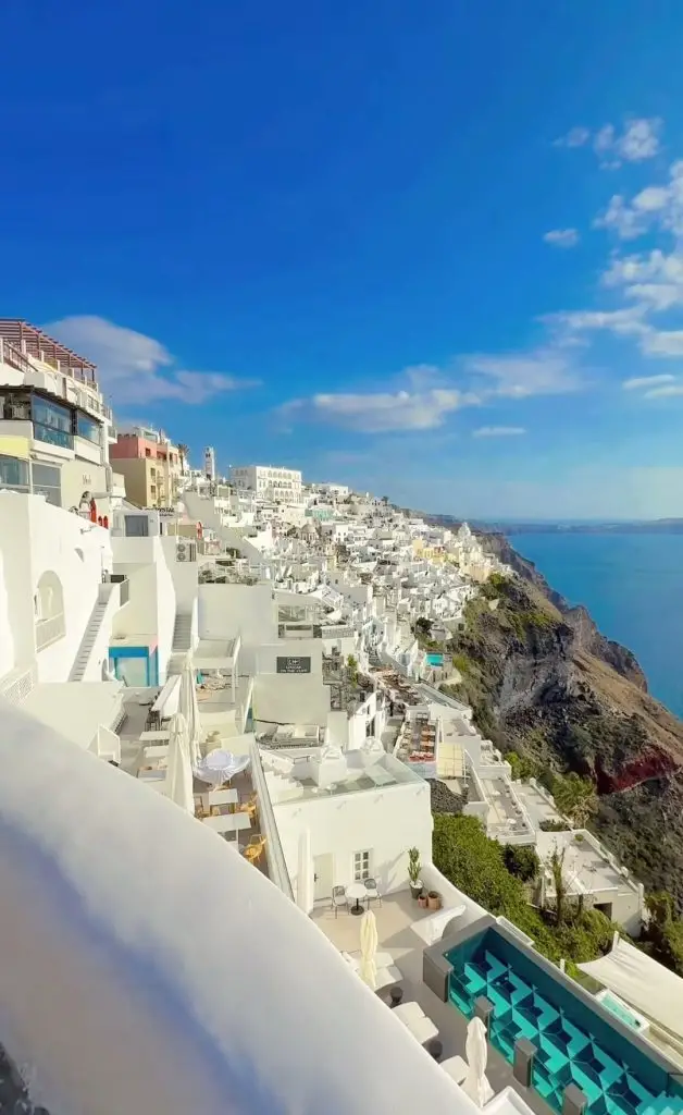 Farah Iqrar and Iqrar Ul Hassan in Santorini Island, Greece