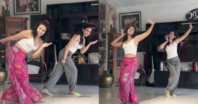 Ushna Shah’s Smooth Dance Moves Grab Public Attention