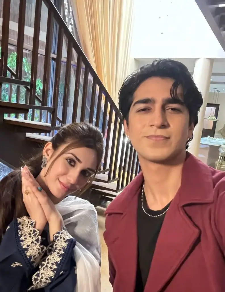 Drama Serial Naqaab BTS Pictures