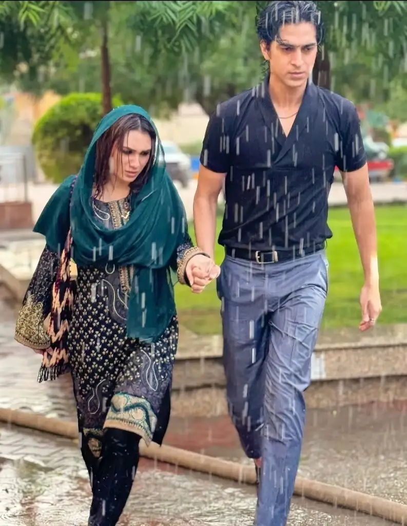Drama Serial Naqaab BTS Pictures