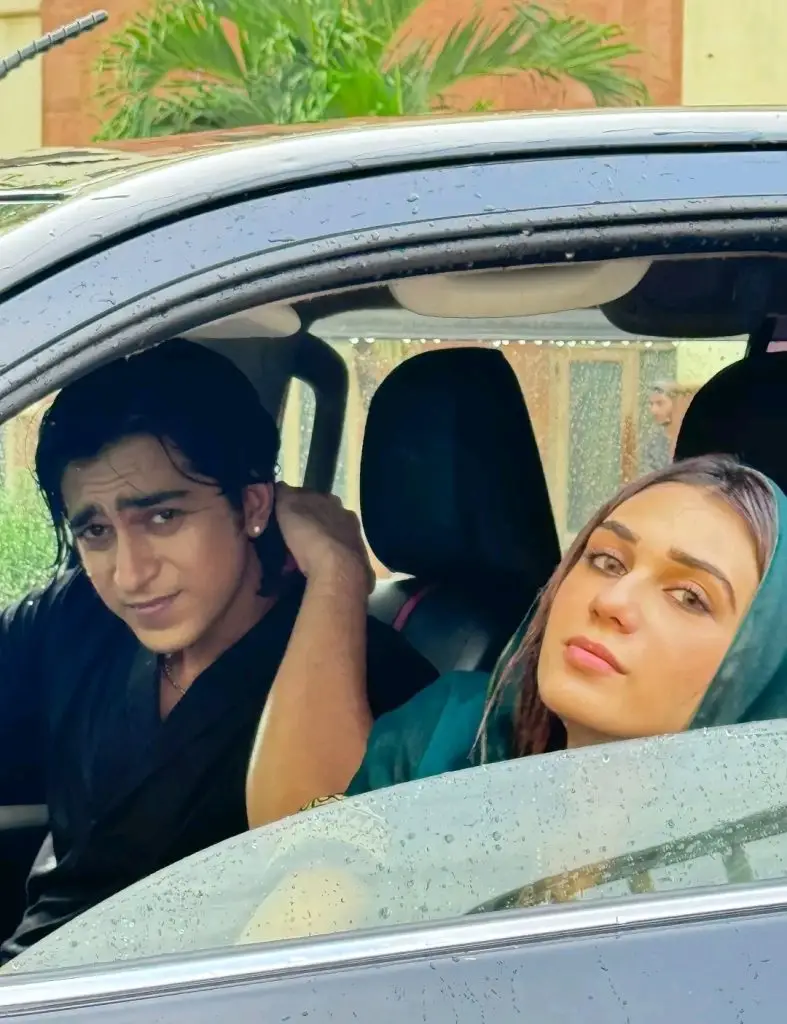 Drama Serial Naqaab BTS Pictures