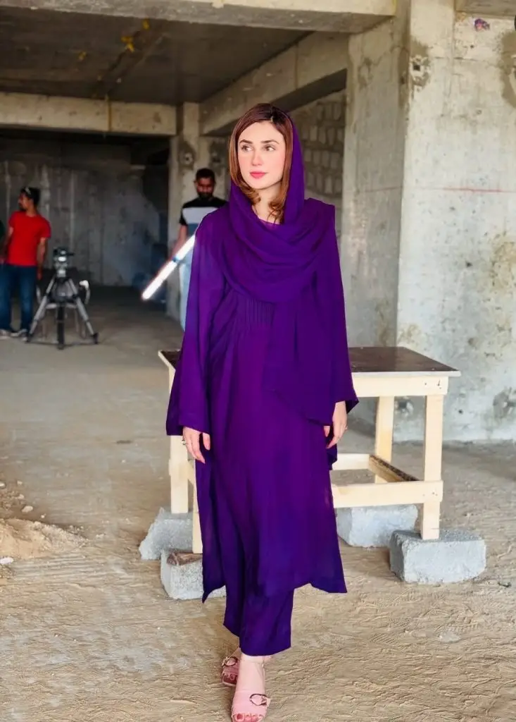 Drama Serial Naqaab BTS Pictures