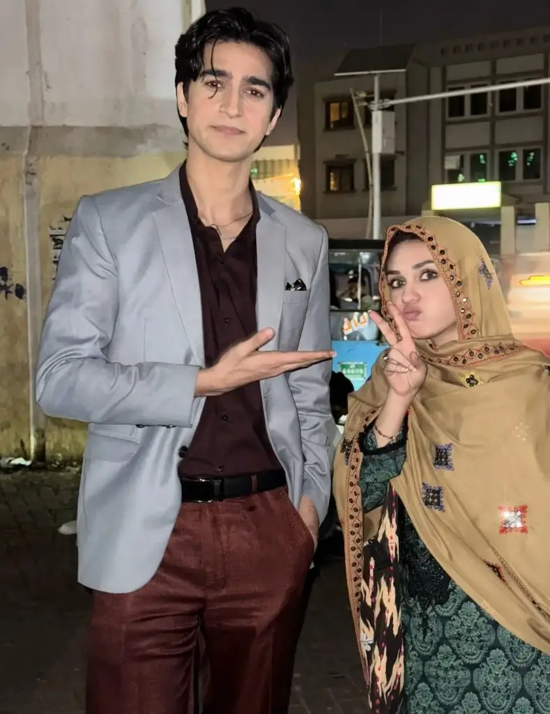 Drama Serial Naqaab BTS Pictures