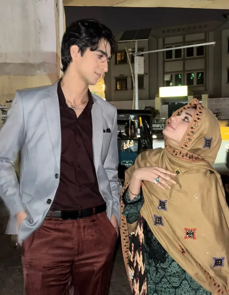 Drama Serial Naqaab BTS Pictures