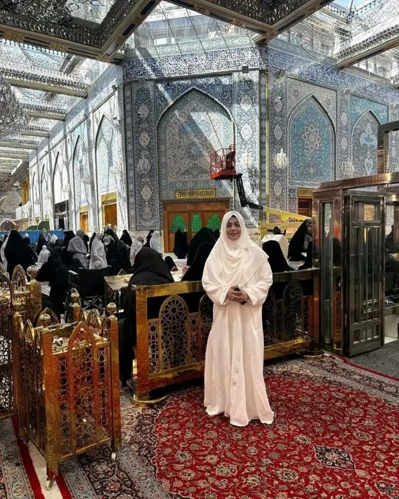 Sadia Imam Shares Pictures from Karbala, Iraq