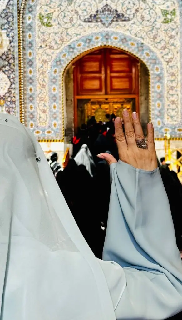 Sadia Imam Shares Pictures from Karbala, Iraq