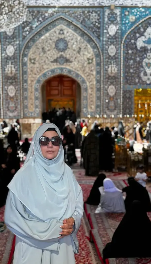 Sadia Imam Shares Pictures from Karbala, Iraq