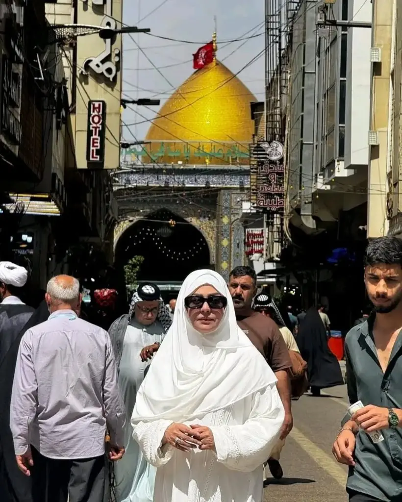 Sadia Imam Shares Pictures from Karbala, Iraq
