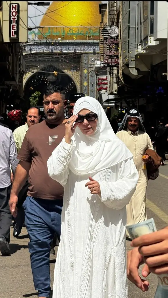 Sadia Imam Shares Pictures from Karbala, Iraq