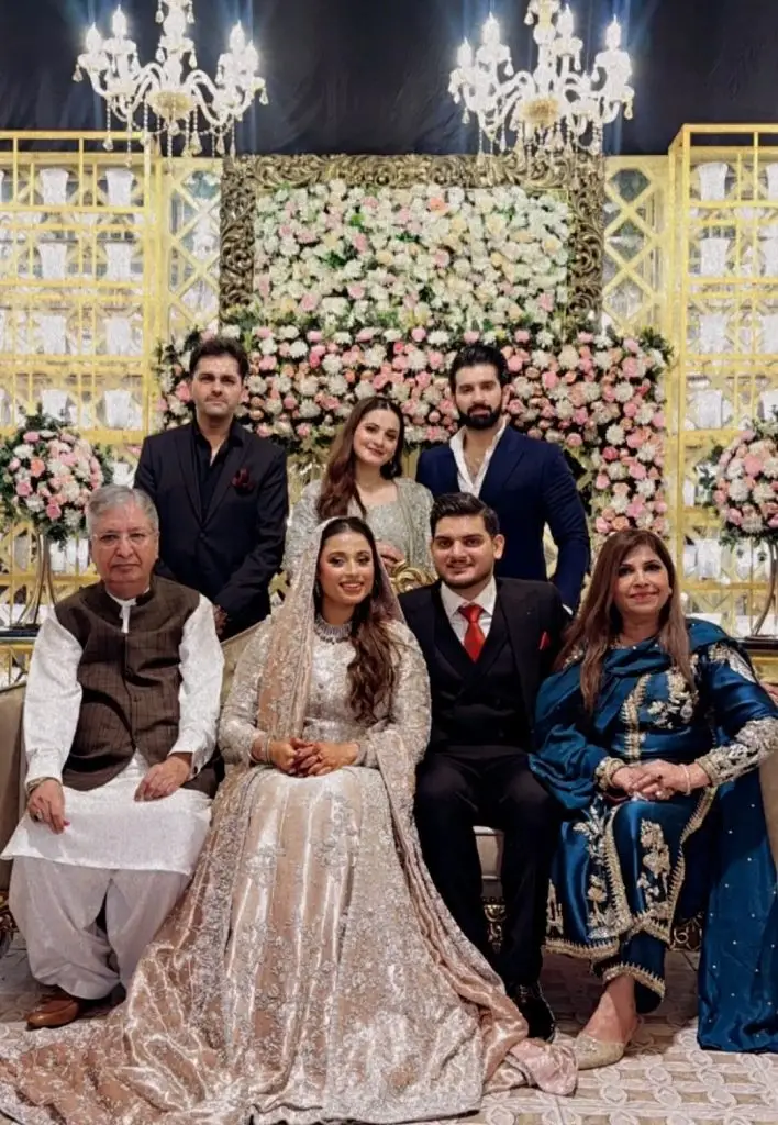 Aiman Khan and Minal Khan’s Brother Maaz Khan’s HD Reception Pictures