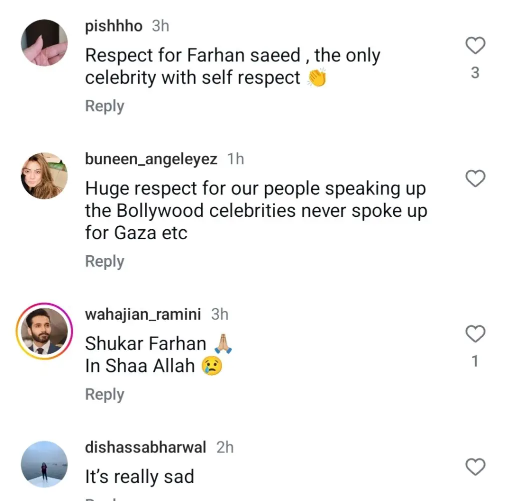 Farhan Saeed’s Message for Indian Friends