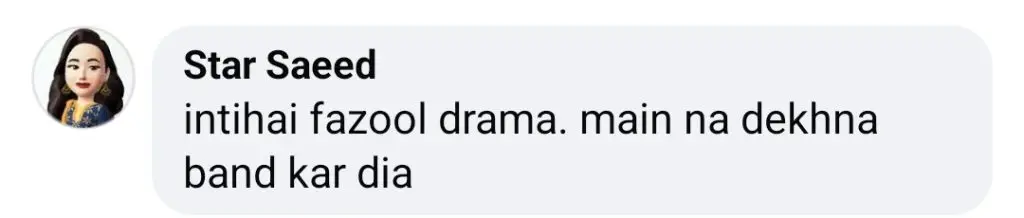 Drama Serial Behkaway Criticized for Overdramatic Situations