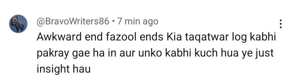 Faraar Last Episode Public Reaction