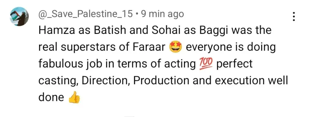 Faraar Last Episode Public Reaction