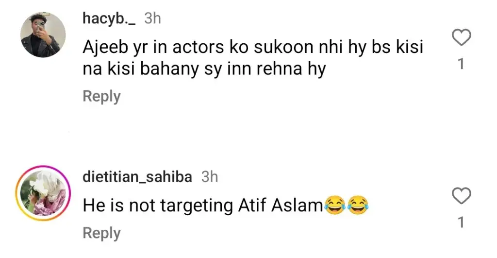 Falak Shabir Throws Shade At Atif Aslam