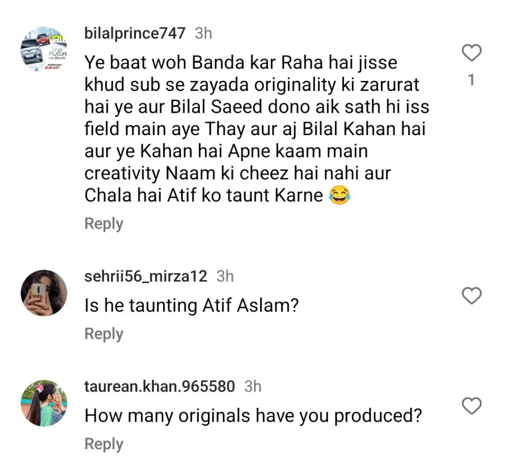 Falak Shabir Throws Shade At Atif Aslam