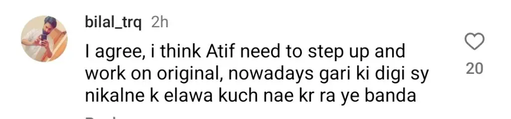 Falak Shabir Throws Shade At Atif Aslam